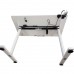 MSW Electric Standing Desk, 110 x 60 cm Steel Adjustable Height Desk, Quick Assembly, Ultra-Quiet Motor - V3-1160